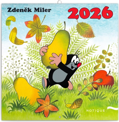 Kalendarz notatkowy Krteček 2026