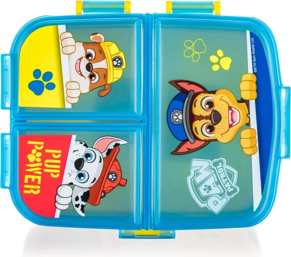 Kolorowy design z bohaterami PAW PATROL