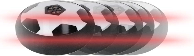 Lewitująca piłka z diodami LED