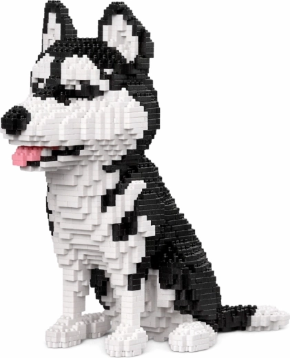 Realistyczny wygląd 3D husky