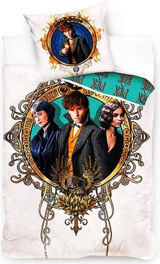 Pościel Fantastic Beasts 140 × 200 cm