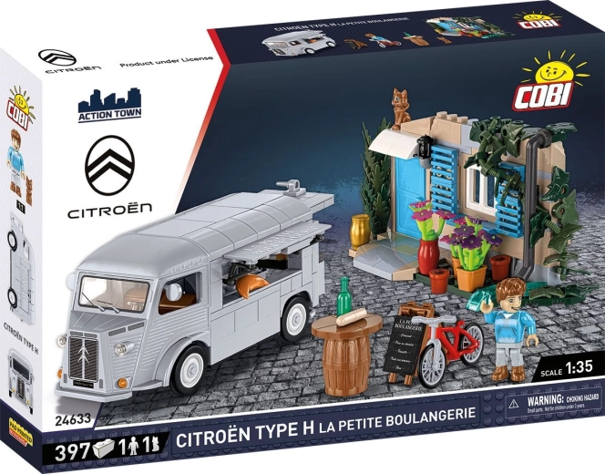 Cobi Citroën Type H la petite boulangerie 1:35 - zestaw konstrukcyjny
