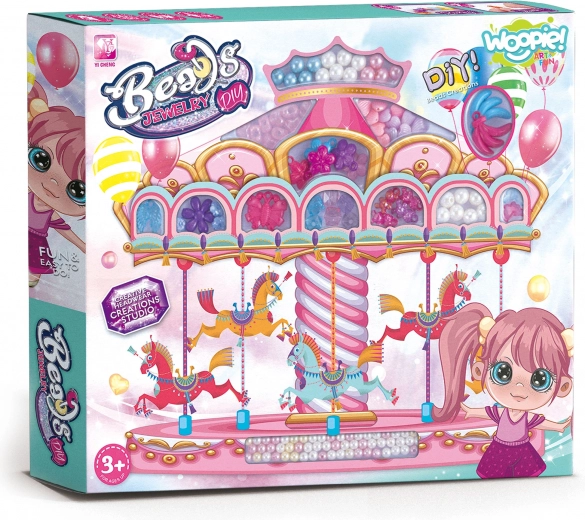 Woopie Art&Fun Zestaw do Tworzenia Biżuterii Bransoletek Naszyjników Pierścionków