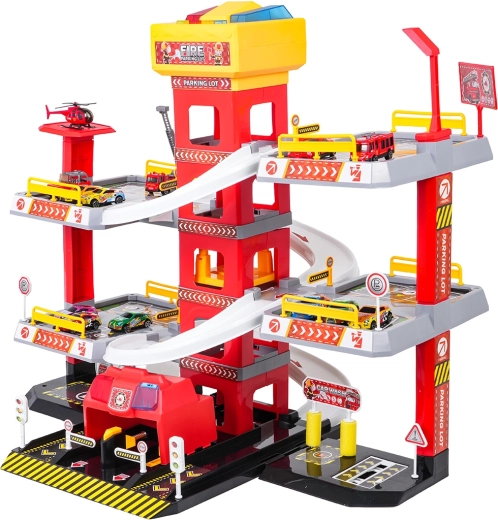 Trzypoziomowy parking z windą