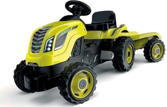 Traktor na pedały Farmer XL z przyczepką – Zielony