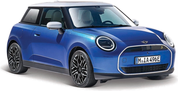 Model auta Maisto Special Edition Mini Cooper SE 1:24 niebieski