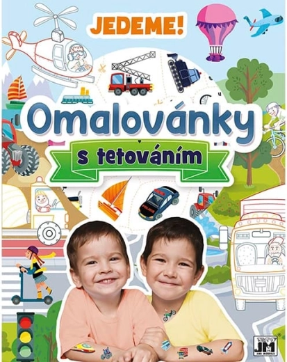 Kolorowanki z tatuażami Jedziemy