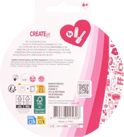 Blask i nawilżenie z waniliowym zapachem