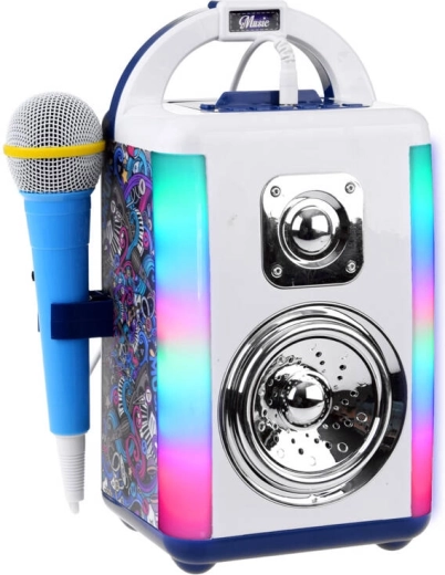 Dziecięcy przenośny głośnik z mikrofonem i Bluetooth