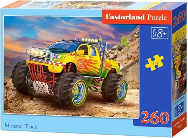 Puzzle 260 elementów Monster Truck