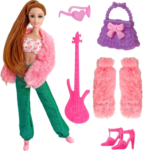 Ruchome stawy i długie włosy dla realistycznej zabawy