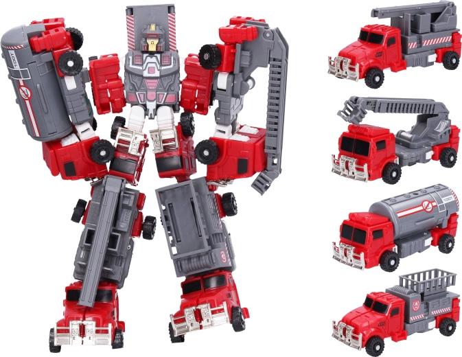 Strażacki autorobot 5 w 1, 24 cm