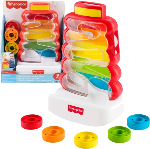 Fisher-Price piramida z wrzutnią i żetonami