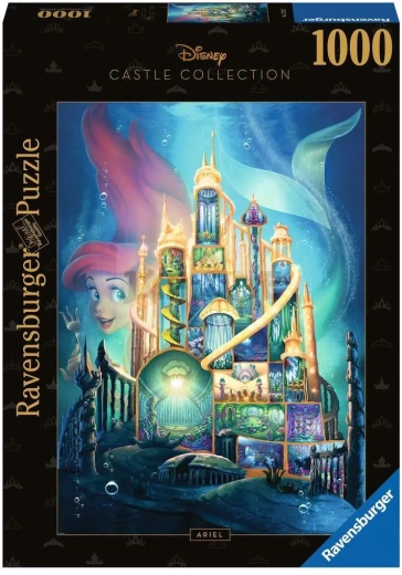 Puzzle Ravensburger Disney Castle Collection: Ariel 1000 elementów