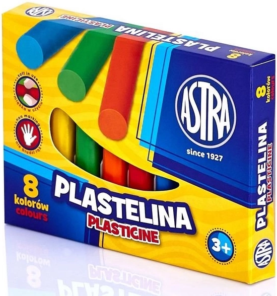 Kreatywna plastelina Astra 8x13g