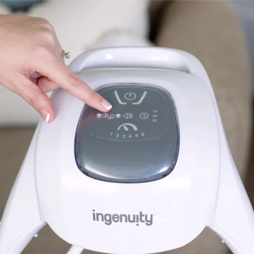 Ciche kołysanie z 6 prędkościami TrueSpeed