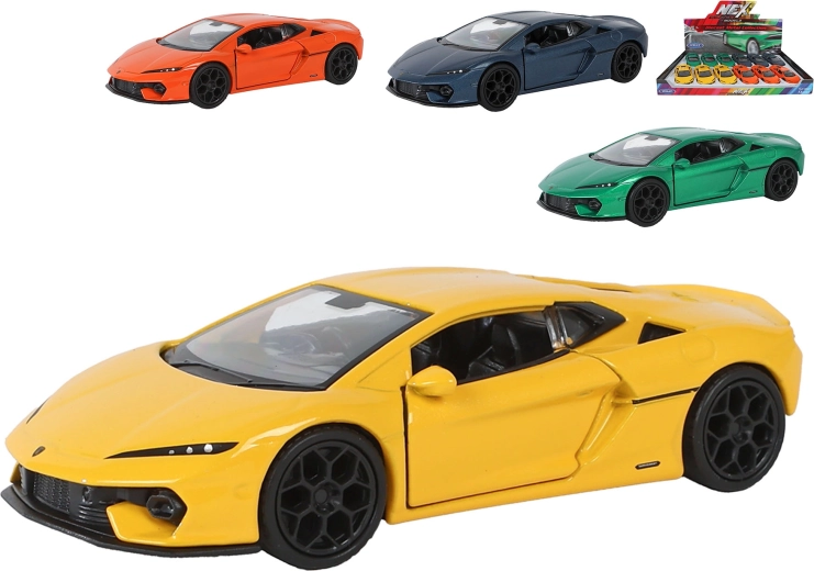 Metalowy model auta Welly Lamborghini Temerario 1:36, 12 cm
