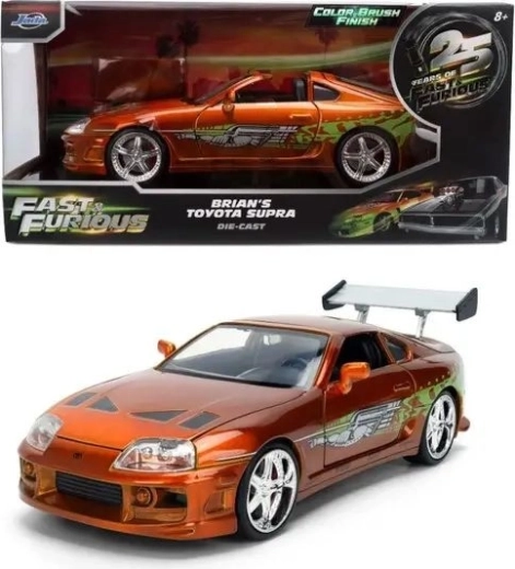 Jada Toys Toyota Supra 1995 – edycja jubileuszowa Szybcy i wściekli w skali 1:24