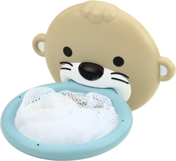 Koszyczek z siateczką na przyssawce dla łatwego przechowywania