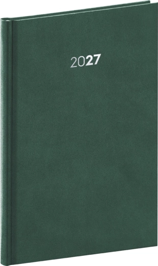 Notique tygodniowy terminarz Balakon 2027 zielony 15 × 21 cm