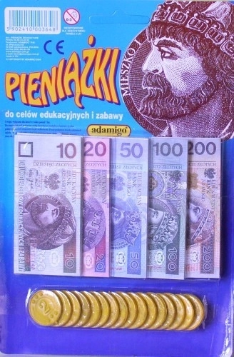 Dziecięce pieniądze i monety PL