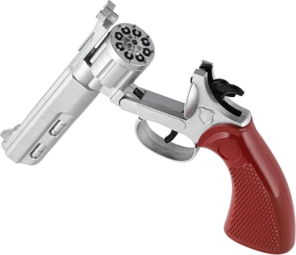 Wysuwany bęben i 8-strzałowe kapiszony