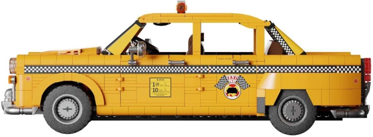 Autentyczny retro design NEW YORK Yellow Cab
