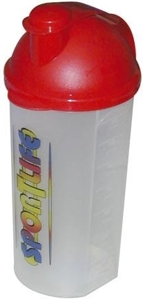 Shaker do napojów 700 ml z pokrywką, mix kolorów