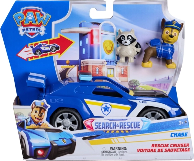 Psi Patrol – pojazd ratunkowy Chase z figurkami