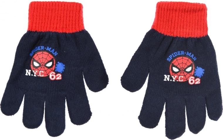 Dziecięce zimowe rękawiczki Spiderman