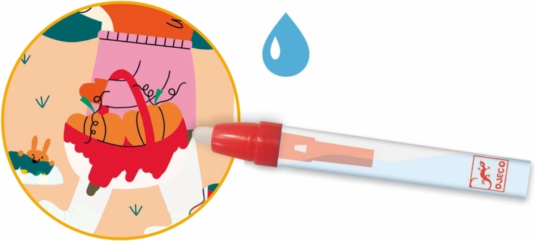 Maluj tylko wodą – kolory pojawiają się jak za dotknięciem czarodziejskiej różdżki