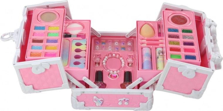 Kompletny zestaw do makijażu i manicure