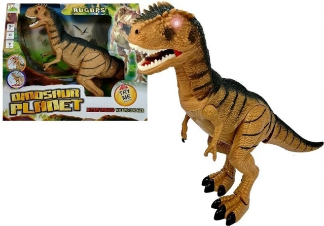 Interaktywny dinozaur RUGOPS z ruchem, dźwiękami i światłami