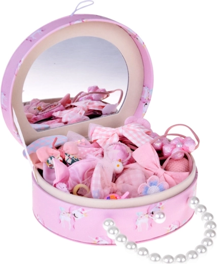 Zintegrowane lusterko dla łatwego czesania