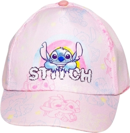 Różowa czapka z daszkiem Lilo i Stitch