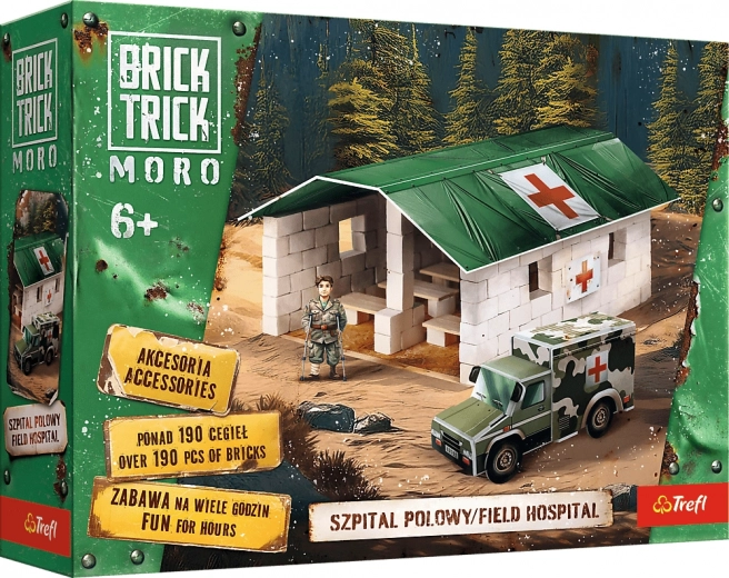 Zestaw budowlany Brick Trick Moro: szpital polowy