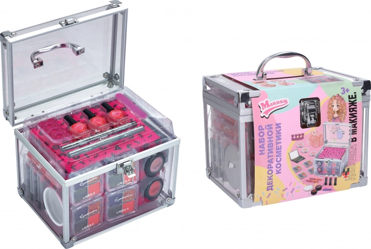 Dziecięca kosmetyczka z kosmetykami 22 cm