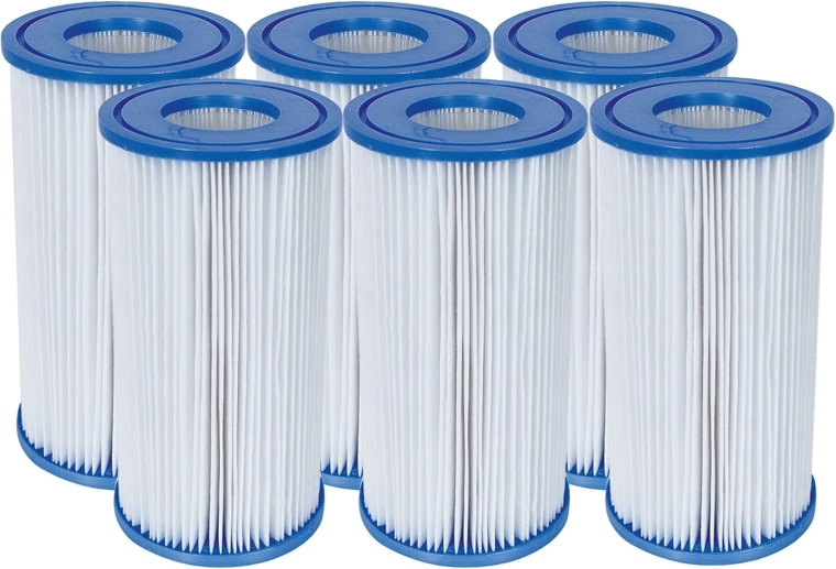 Wkłady filtracyjne Typ III do pompy basenowej – zestaw 6 szt. Bestway