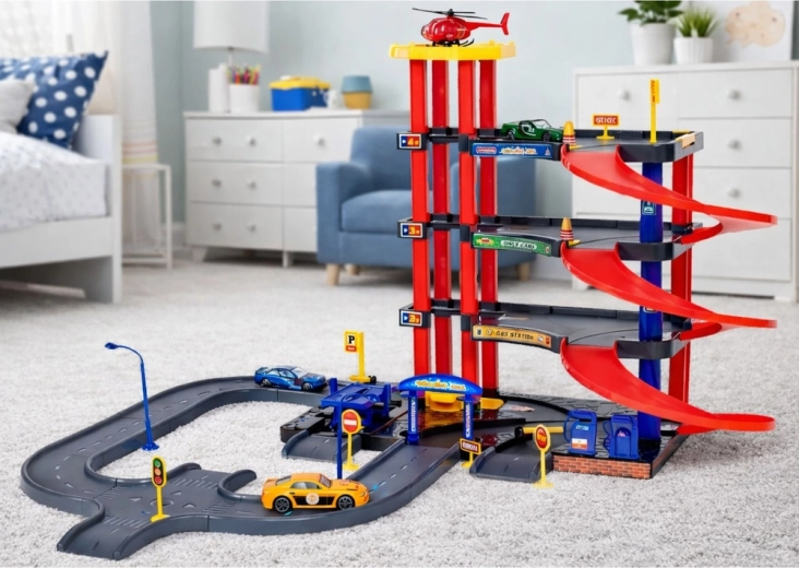 Realistyczne miejskie otoczenie