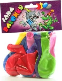 baloniki do dmuchania mix kolorów 13 szt.