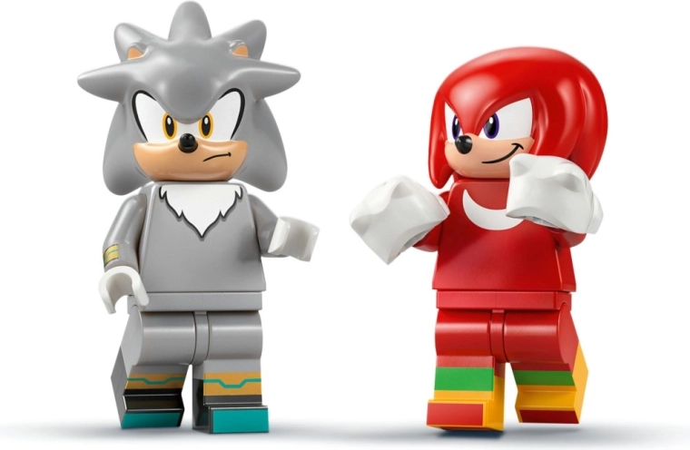 Minifigurki Silver i Knuckles