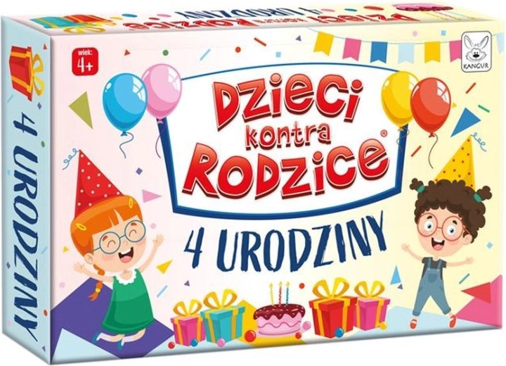 Dzieci kontra rodzice – Urodziny (gra z zagadkami obrazkowymi) 4+