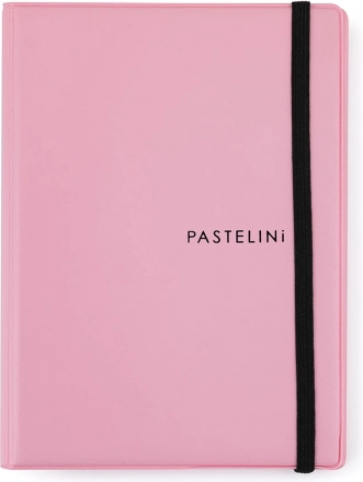 Notes w kratkę A6 Pastelini z podwójną ukrytą spiralą