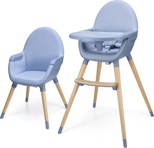Kinderkraft FINI 2 krzesełko do karmienia 2w1 Nordic Breeze