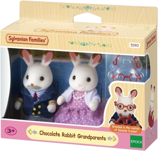 Sylvanian Families dziadkowie królików z czekoladowymi uszkami