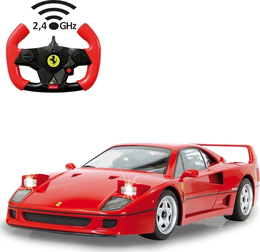 Jamara Ferrari F40 RC auto 1:14, czerwone, 2,4 GHz