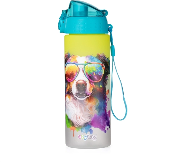 Butelka do picia OXY Click 600 ml crazy animals pies