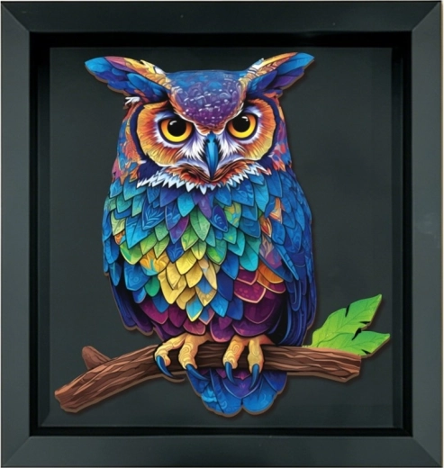 2Kids Toys drewniane puzzle Sowa