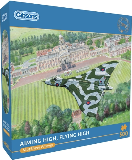 Puzzle Gibsons „Míříme vysoko, letíme vysoko” 500 elementów