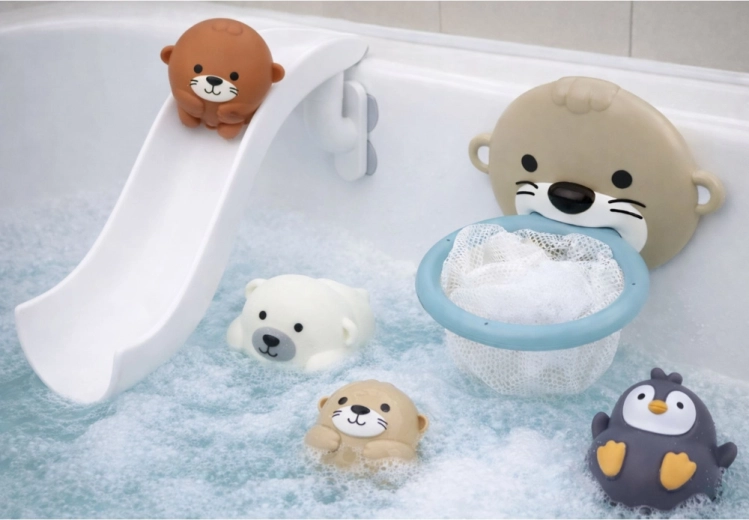 Zjeżdżalnia na wannę z przyssawkami